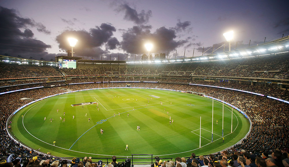 The 2022 AFL season will begin under lights at the MCG