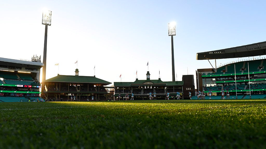 An NRL match at the SCG during the 2020 season