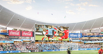New Allianz Stadium screens
